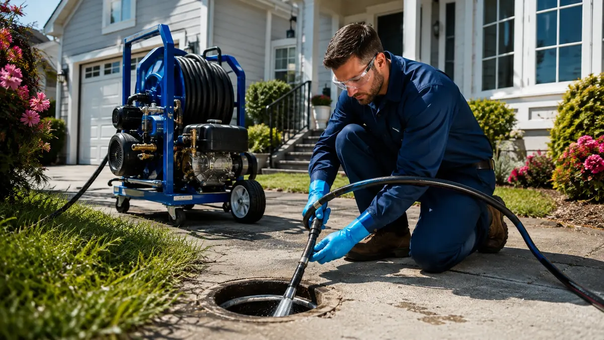 Residential Hydro Jet Drain Cleaning in Granada Hills